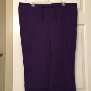 Landau size medium Purple scrub pants.